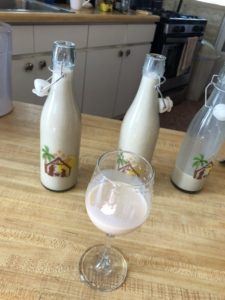 Bottles of Coquito, Puerto Rican eggnog